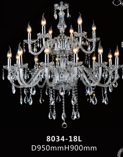 Đèn Chùm Cổ Điển M8034 -18L