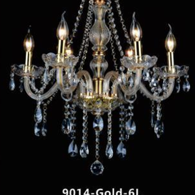 Đèn Chùm Cổ Điển M9014 -Gold-6L
