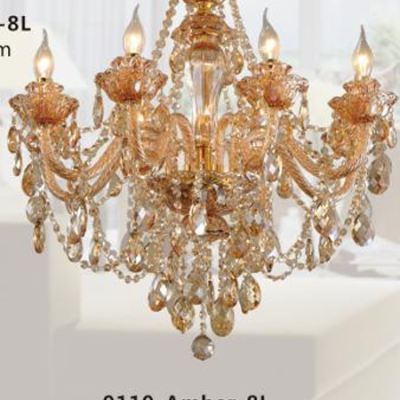 Đèn Chùm Cổ Điển M9119 - Amber -8L