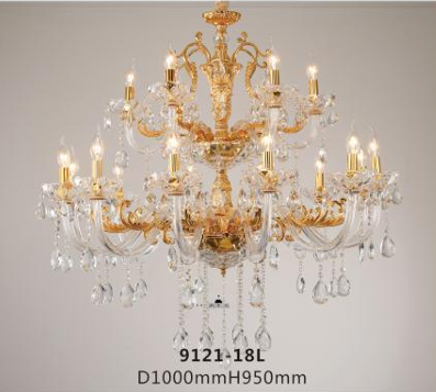 Đèn Chùm Cổ Điển M9121 -18L