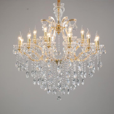 Đèn Chùm Thả Cổ Điển M9155-Gold-18L