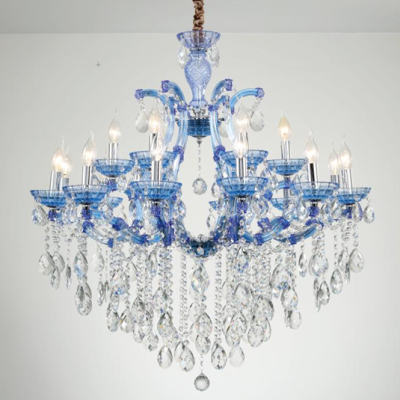 Đèn Chùm Thả Cổ Điển M9155- Blue -18L